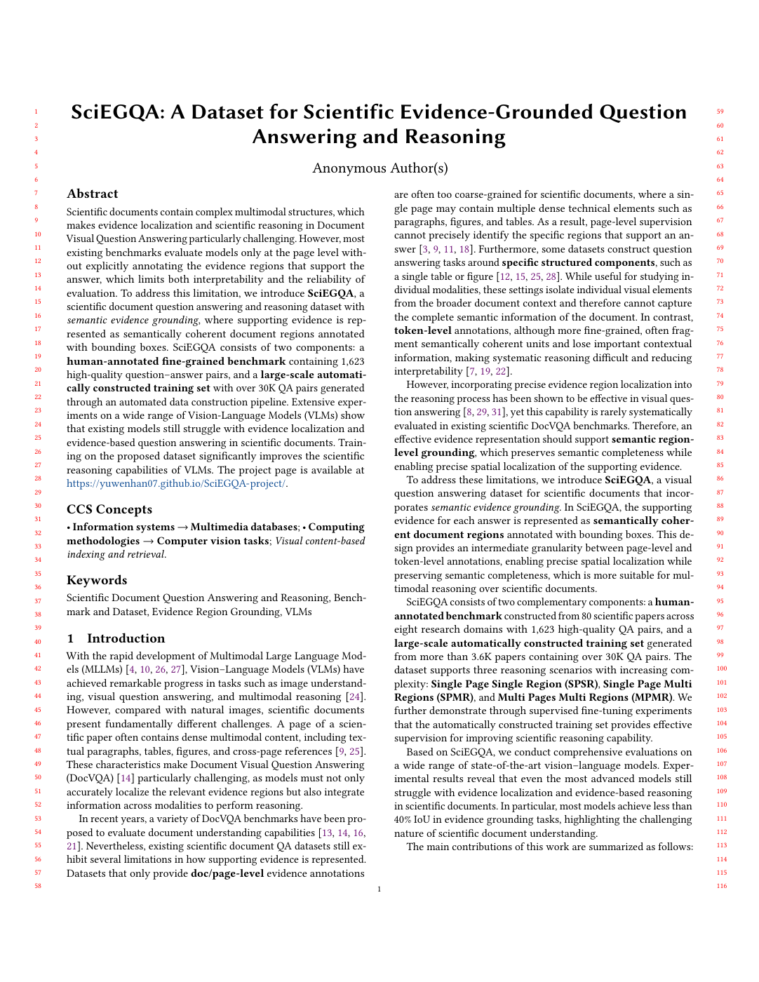 SciEGQA paper preview