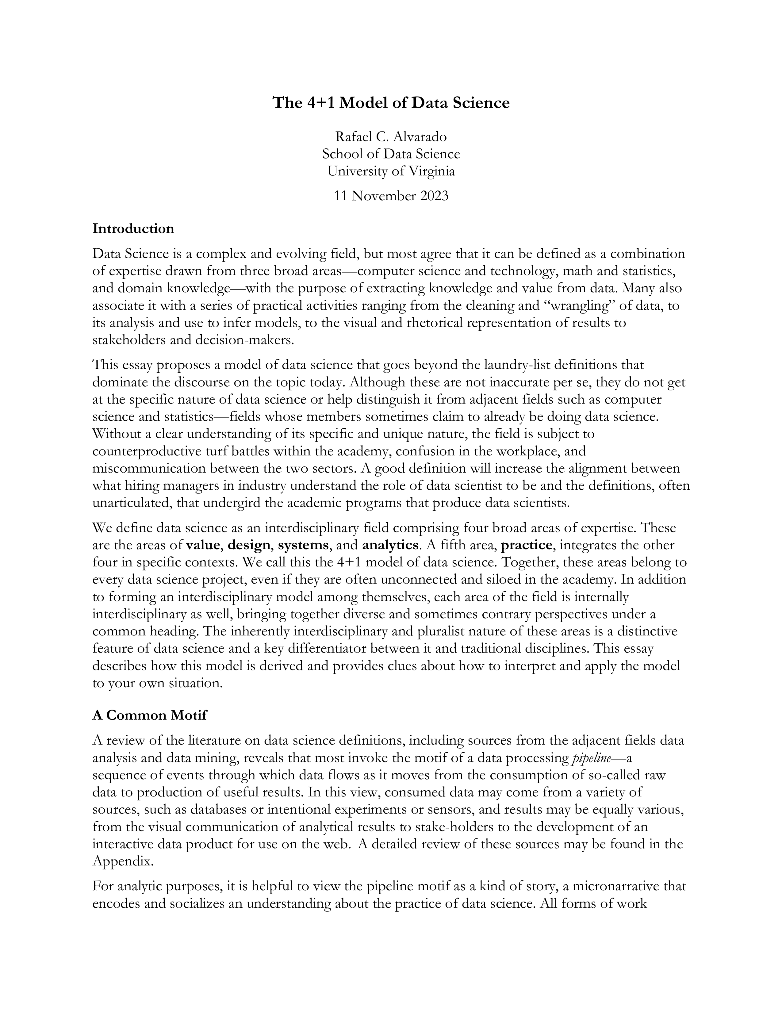 Entire document input example